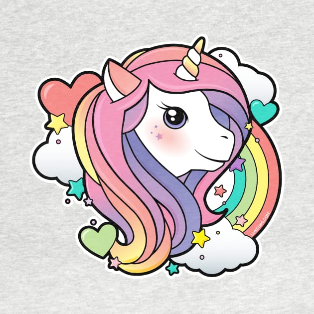 Magical Rainbow Unicorn by LuxCups